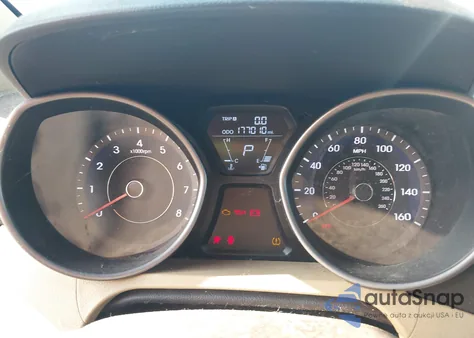 2013 Hyundai Elantra Gls из США, поврежденный, VIN 5NPDH4AE3DH308218